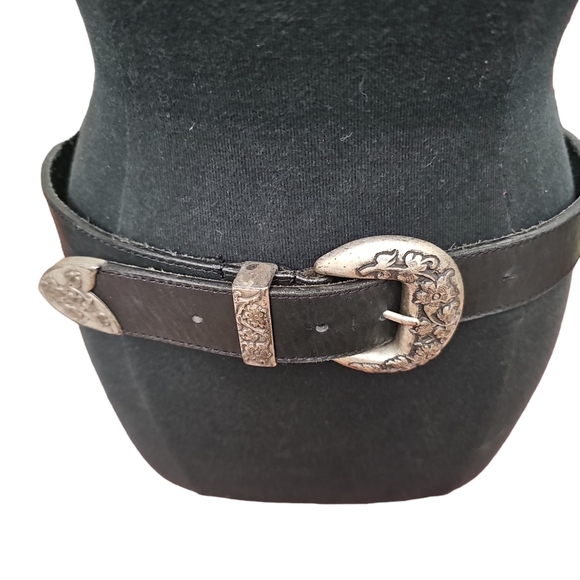 All Leather Ladies Belt - Picture 1 of 9